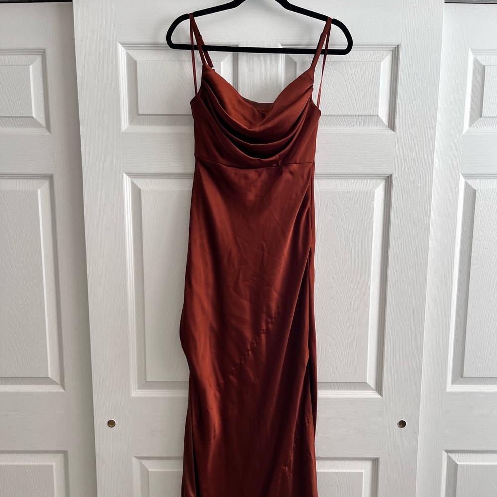 Revelry Skye Satin Dress